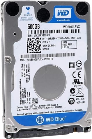 WD Blue WD5000 500GB 2.5